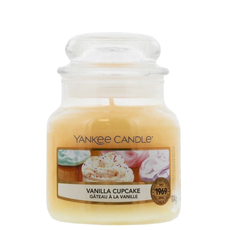 BRAND NEW! GENUINE YANKEE CANDLE - CLEAN COTTON - SMALL JAR - 104g