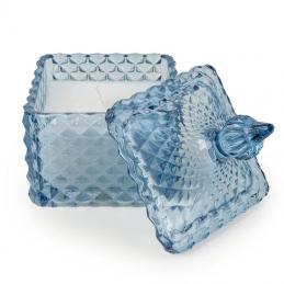 Square Embossed Candle Jar...